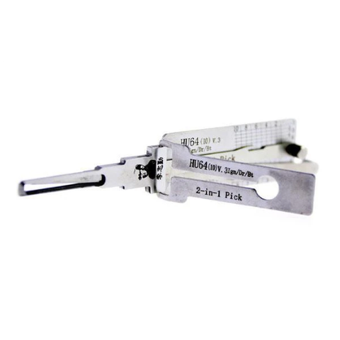 ORIGINAL LISHI Mercedes / HU64 V.3 / 2-in-1 / Pick & Decoder / Ignition / Door / Trunk / Twin Lifter AG - UHS Hardware ORIGINAL LISHI Mercedes / HU64 V.3 / 2-in-1 / Pick & Decoder / Ignition / Door / Trunk / Twin Lifter AG - UHS Hardware