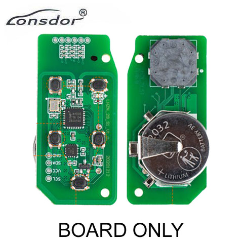 2015-2018 Jaguar Land Rover Range Rover / 5-Button Smart Key PCB Board / OBD Key for Lonsdor K518USA - UHS Hardware 2015-2018 Jaguar Land Rover Range Rover / 5-Button Smart Key PCB Board / OBD Key for Lonsdor K518USA - UHS Hardware