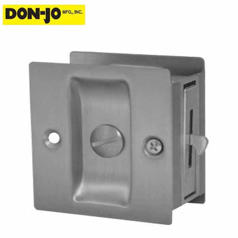Don-jo - Pocket Door Lock - silver(PDL-101-625) - UHS Hardware Don-jo - Pocket Door Lock - silver(PDL-101-625) - UHS Hardware