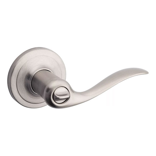 Kwikset - 740TNL - Tustin Lever - Round Rose - Entry - 15 - Satin Nickel - Smart Key Technology - Grade 2 - UHS Hardware Kwikset - 740TNL - Tustin Lever - Round Rose - Entry - 15 - Satin Nickel - Smart Key Technology - Grade 2 - UHS Hardware