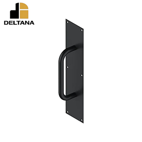 Deltana - Pull - Plate w/ Handle 4" x 16" - Stainless Steel - Optional Finish Deltana - Pull - Plate w/ Handle 4" x 16" - Stainless Steel - Optional Finish