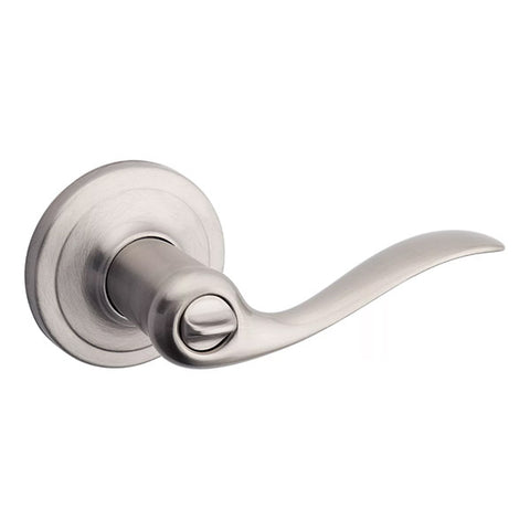 Kwikset - 740TNL - Tustin Lever - Round Rose - Entry - 15 - Satin Nickel - Smart Key Technology - Grade 2 - UHS Hardware Kwikset - 740TNL - Tustin Lever - Round Rose - Entry - 15 - Satin Nickel - Smart Key Technology - Grade 2 - UHS Hardware