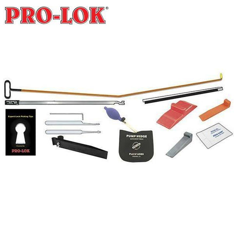Pro-Lok AK42 Mega Long Reach Car Opening Tool Kit - 13 Piece - UHS Hardware Pro-Lok AK42 Mega Long Reach Car Opening Tool Kit - 13 Piece - UHS Hardware