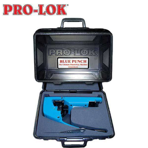 Pro-Lok - Blue Punch Machine Molded Plastic Carrying Case - UHS Hardware Pro-Lok - Blue Punch Machine Molded Plastic Carrying Case - UHS Hardware