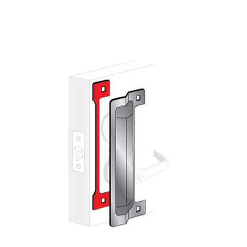 Entry Armor - Latch Protector 13" - UHS Hardware Entry Armor - Latch Protector 13" - UHS Hardware