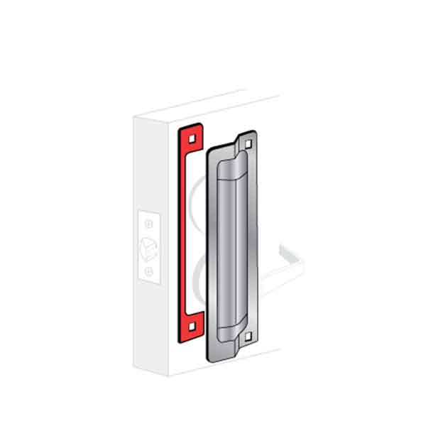 Entry Armor - Latch Protector - 11″ - UHS Hardware Entry Armor - Latch Protector - 11″ - UHS Hardware