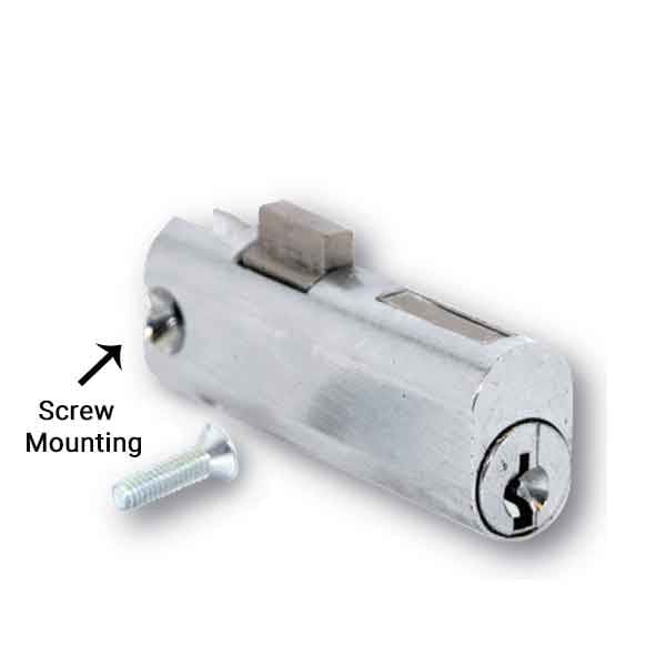 HPC - File Cabinet Lock w/ Screw Mount ( 2") - (HON 334 / CHICAGO 5002-LP) - UHS Hardware HPC - File Cabinet Lock w/ Screw Mount ( 2") - (HON 334 / CHICAGO 5002-LP) - UHS Hardware
