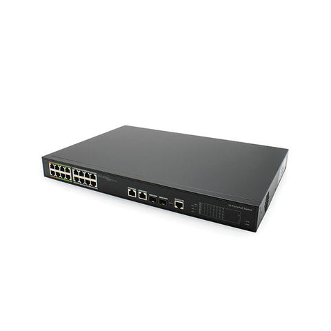 IC Realtime - PWR-EPOE-16-V2 / Layer-Two Web-Managed EPoE Switch / Supports Long-Distance PoE Transmission Up To 800m With EPoE IC Realtime - PWR-EPOE-16-V2 / Layer-Two Web-Managed EPoE Switch / Supports Long-Distance PoE Transmission Up To 800m With EPoE