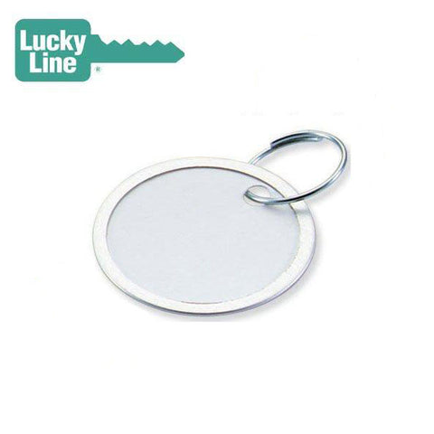 LuckyLine - 28229 - 1-1/4 Paper Tag With Ring - Clamshell - (25 Pack) - UHS Hardware LuckyLine - 28229 - 1-1/4 Paper Tag With Ring - Clamshell - (25 Pack) - UHS Hardware