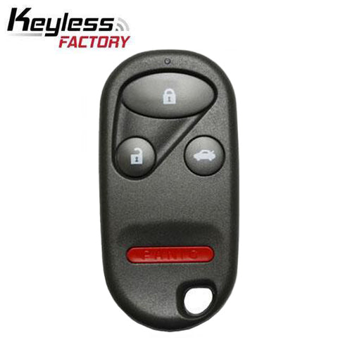 1998-2003 Honda Accord Acura TL / 4-Button Keyless Entry Remote / KOBUTAH2T (AFTERMARKET) - UHS Hardware 1998-2003 Honda Accord Acura TL / 4-Button Keyless Entry Remote / KOBUTAH2T (AFTERMARKET) - UHS Hardware