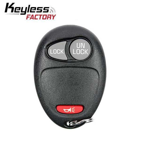 2001-2012 GM / Isuzu / 3-Button Keyless Entry Remote / PN: 10335583 / L2C0007T (R-G-L2C-3B) - UHS Hardware 2001-2012 GM / Isuzu / 3-Button Keyless Entry Remote / PN: 10335583 / L2C0007T (R-G-L2C-3B) - UHS Hardware