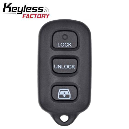 1999-2009 Toyota / 4-Button Keyless Entry Remote / PN: 89742-35050 / HYQ12BBX / (AFTERMARKET) - UHS Hardware
