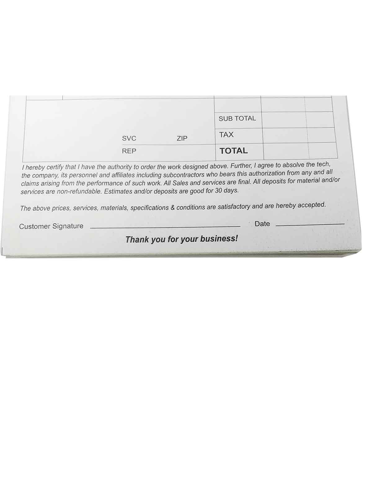 Receipt Book (Invoices) For Locksmith - UHS Hardware Receipt Book (Invoices) For Locksmith - UHS Hardware