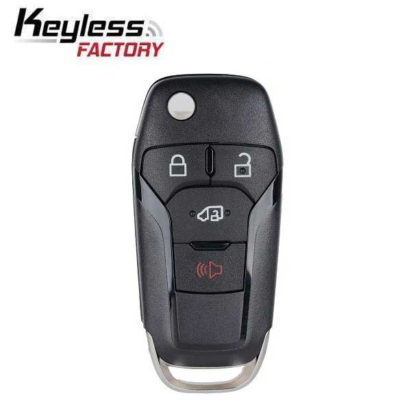 2019-2020 Ford Transit / 4-Button Flip Key / PN: 164-R8236 / N5F-A08TAA (RFK-FD-TRANSIT) - UHS Hardware 2019-2020 Ford Transit / 4-Button Flip Key / PN: 164-R8236 / N5F-A08TAA (RFK-FD-TRANSIT) - UHS Hardware
