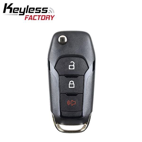 2015-2019 Ford / 3-Button Flip Key / PN: 164-R8130 / N5F-A08TAA (RFK-FD-XPL3) - UHS Hardware 2015-2019 Ford / 3-Button Flip Key / PN: 164-R8130 / N5F-A08TAA (RFK-FD-XPL3) - UHS Hardware