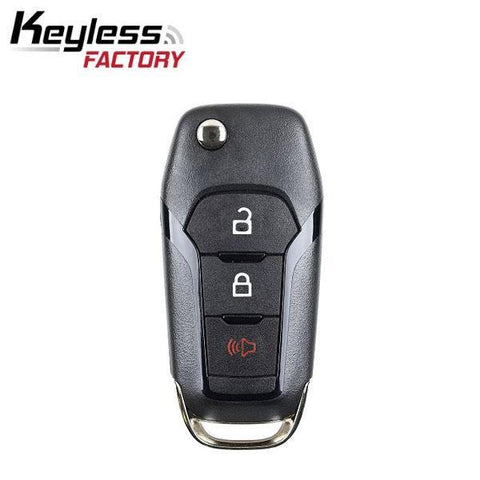 2015-2019 Ford / 3-Button Flip Key / PN: 164-R8130 / N5F-A08TAA (RFK-FD-XPL3) - UHS Hardware 2015-2019 Ford / 3-Button Flip Key / PN: 164-R8130 / N5F-A08TAA (RFK-FD-XPL3) - UHS Hardware