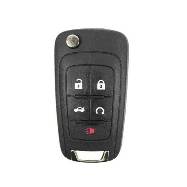 2010-2019 GM / 5-Button Reusable Flip Key / PN: 13500319 / OHT01060512 / HU101 / PEPS (AFTERMARKET) - UHS Hardware 2010-2019 GM / 5-Button Reusable Flip Key / PN: 13500319 / OHT01060512 / HU101 / PEPS (AFTERMARKET) - UHS Hardware