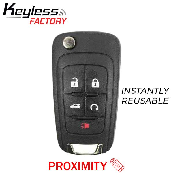 2010-2019 GM / 5-Button Reusable Flip Key / PN: 13500319 / OHT01060512 / HU101 / PEPS (AFTERMARKET) - UHS Hardware 2010-2019 GM / 5-Button Reusable Flip Key / PN: 13500319 / OHT01060512 / HU101 / PEPS (AFTERMARKET) - UHS Hardware