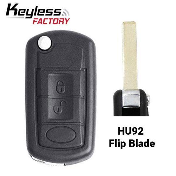 1997-2011 Land Rover / 3-Button Flip Key / NT8-15K6014CFFTXA / (Chip 46) (RFK-LR-4692) - UHS Hardware 1997-2011 Land Rover / 3-Button Flip Key / NT8-15K6014CFFTXA / (Chip 46) (RFK-LR-4692) - UHS Hardware