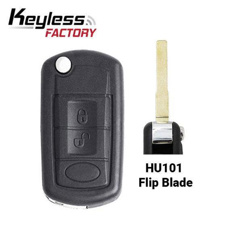 2006-2011 Land Rover / 3-Button Flip Key / NT8-15K6014CFFTXA / (Chip 46) (RFK-LR-T101) - UHS Hardware 2006-2011 Land Rover / 3-Button Flip Key / NT8-15K6014CFFTXA / (Chip 46) (RFK-LR-T101) - UHS Hardware