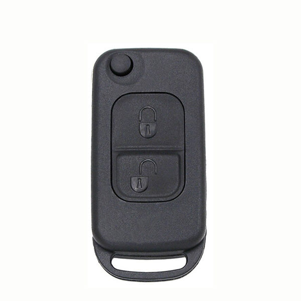 1997-2001 Mercedes SL / 2-Button Flip Key / HU39 / PCF7935 44 Chip for KR55 Key Maker (RFK-MB-003) - UHS Hardware 1997-2001 Mercedes SL / 2-Button Flip Key / HU39 / PCF7935 44 Chip for KR55 Key Maker (RFK-MB-003) - UHS Hardware