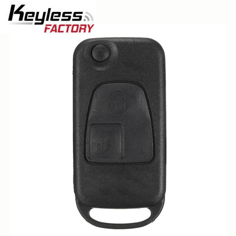 1997-2001 Mercedes SL / 2-Button Flip Key / HU39 / PCF7935 44 Chip for KR55 Key Maker (RFK-MB-003) - UHS Hardware 1997-2001 Mercedes SL / 2-Button Flip Key / HU39 / PCF7935 44 Chip for KR55 Key Maker (RFK-MB-003) - UHS Hardware