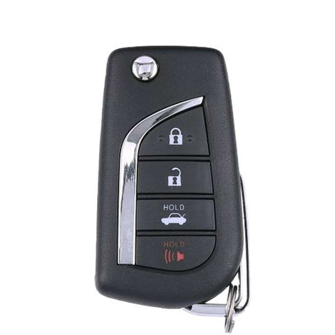 2018 - 2019 Toyota Camry / 4-Button Flip Key / PN: 89070-06790 / HYQ12BFB / H Chip (RFK-TOY-BFB-4) - UHS Hardware 2018 - 2019 Toyota Camry / 4-Button Flip Key / PN: 89070-06790 / HYQ12BFB / H Chip (RFK-TOY-BFB-4) - UHS Hardware