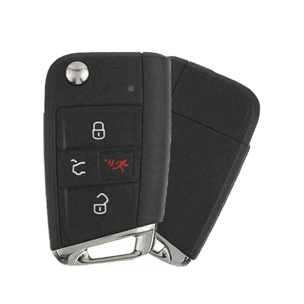 2018-2020 Volkswagen / 4-Button Flip Key / PN: 5G6 959 752 BM / NBGFS125C1 / HU162T / KESSY (AFTERMARKET) - UHS Hardware 2018-2020 Volkswagen / 4-Button Flip Key / PN: 5G6 959 752 BM / NBGFS125C1 / HU162T / KESSY (AFTERMARKET) - UHS Hardware