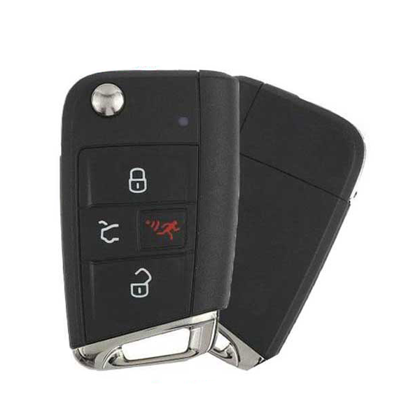 2015-2019 Volkswagen Golf GTI / 4-Button Flip Key / PN: 5G0 959 752 BE / NBGFS12P01/ HU66 / KESSY (AFTERMARKET) - UHS Hardware 2015-2019 Volkswagen Golf GTI / 4-Button Flip Key / PN: 5G0 959 752 BE / NBGFS12P01/ HU66 / KESSY (AFTERMARKET) - UHS Hardware