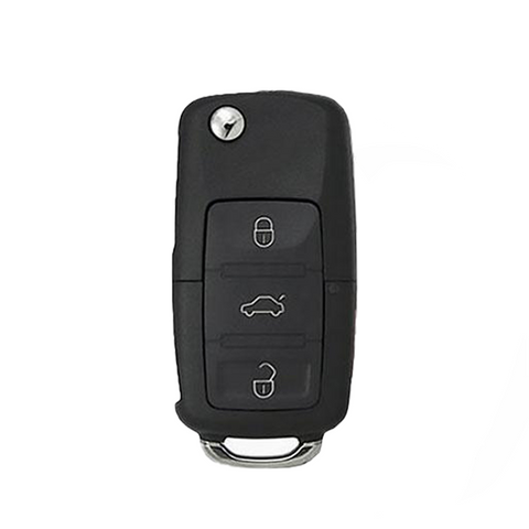 2011-2016 Volkswagen / 4-Button Flip Key / PN: 5K0837202AK / NBG010206T / HU66 / KESSY (AFTERMARKET) - UHS Hardware 2011-2016 Volkswagen / 4-Button Flip Key / PN: 5K0837202AK / NBG010206T / HU66 / KESSY (AFTERMARKET) - UHS Hardware