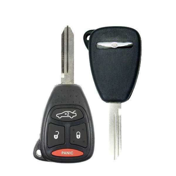 2005-2009 Chrysler 300 / 4-Button Remote Head Key / PN: 5179514AB / KOBDT04A (OEM) - UHS Hardware 2005-2009 Chrysler 300 / 4-Button Remote Head Key / PN: 5179514AB / KOBDT04A (OEM) - UHS Hardware
