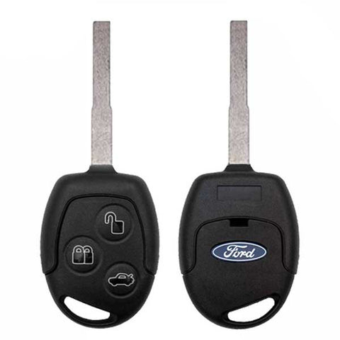 2011-2017 Ford Fiesta / 3-Button Remote Head Key / PN: 164-R8043 / KR55WK47899 / HU101 / Chip 80 Bit (OEM Refurb) - UHS Hardware 2011-2017 Ford Fiesta / 3-Button Remote Head Key / PN: 164-R8043 / KR55WK47899 / HU101 / Chip 80 Bit (OEM Refurb) - UHS Hardware