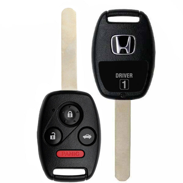2011-2012 Honda Accord / 4-Button Remote Head Key / PN: 35118-TE0-A30 / MLBHLIK-1T (Driver 1) (OEM) - UHS Hardware