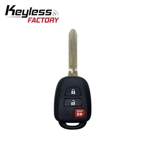 2013-2019 Toyota / 3-Button Remote Head Key / HYQ12BDM / (H CHIP) (RHK-TOY-BDM-H-3) - UHS Hardware 2013-2019 Toyota / 3-Button Remote Head Key / HYQ12BDM / (H CHIP) (RHK-TOY-BDM-H-3) - UHS Hardware