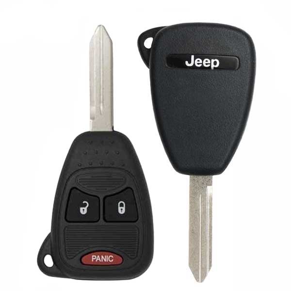 2004-2017 Jeep Patriot Compass / 3-Button Remote Head Key / PN: 68000603AA / OHT692427AA OHT692713AA (OEM Refurb) - UHS Hardware 2004-2017 Jeep Patriot Compass / 3-Button Remote Head Key / PN: 68000603AA / OHT692427AA OHT692713AA (OEM Refurb) - UHS Hardware