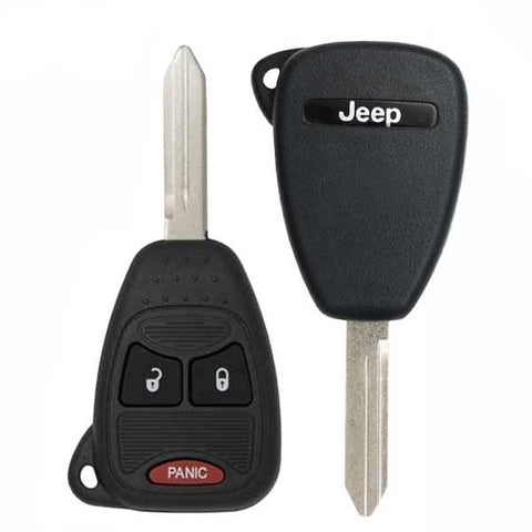 2004-2017 Jeep Patriot Compass / 3-Button Remote Head Key / PN: 68000603AA / OHT692427AA OHT692713AA (OEM Refurb) - UHS Hardware 2004-2017 Jeep Patriot Compass / 3-Button Remote Head Key / PN: 68000603AA / OHT692427AA OHT692713AA (OEM Refurb) - UHS Hardware