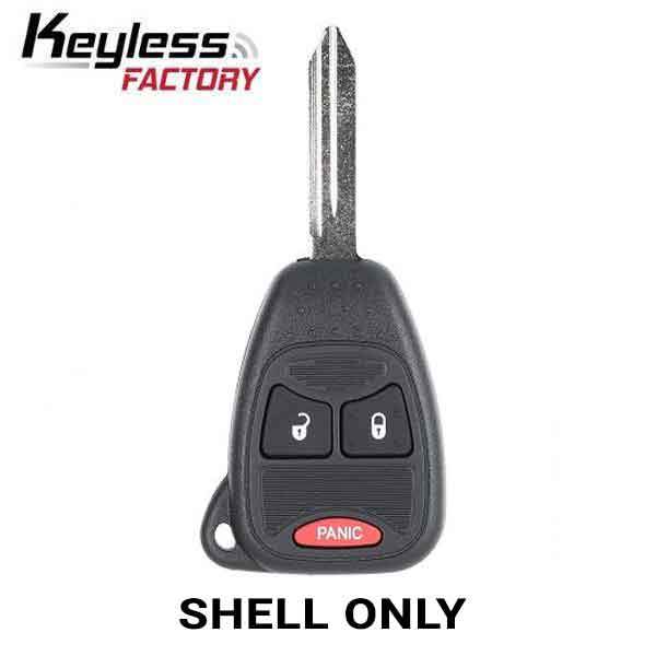 2004-2007 Chrysler / Dodge / Jeep / 3-Button Smart Key SHELL for M3N5WY72XX(RHS-CHY-1362) - UHS Hardware 2004-2007 Chrysler / Dodge / Jeep / 3-Button Smart Key SHELL for M3N5WY72XX(RHS-CHY-1362) - UHS Hardware