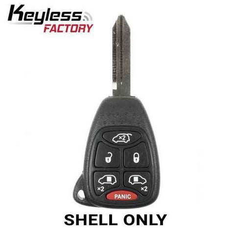 2004-2007 Chrysler / Dodge / Jeep / 6-Button Smart Key SHELL for M3N5WY72XX (RHS-CHY-1366) - UHS Hardware 2004-2007 Chrysler / Dodge / Jeep / 6-Button Smart Key SHELL for M3N5WY72XX (RHS-CHY-1366) - UHS Hardware