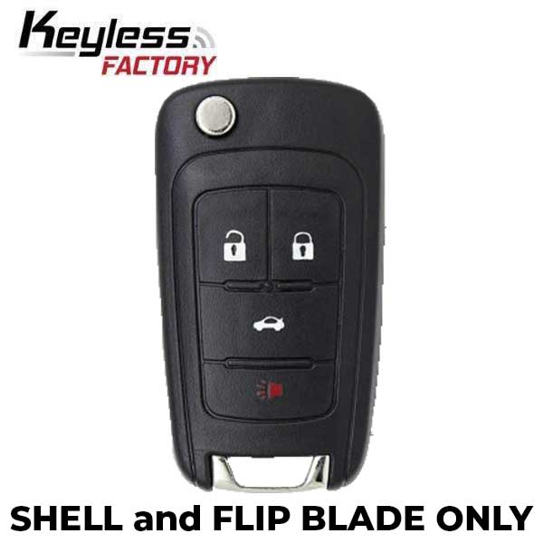 5 Buttons Flip Key Fob Case Shell Cover Replacement Fit For Chevrolet Camaro 2010 2013