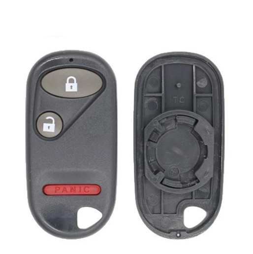 2002-2011 Honda / 3-Button Keyless Entry Remote Key SHELL (RHS-HON-103) - UHS Hardware 2002-2011 Honda / 3-Button Keyless Entry Remote Key SHELL (RHS-HON-103) - UHS Hardware
