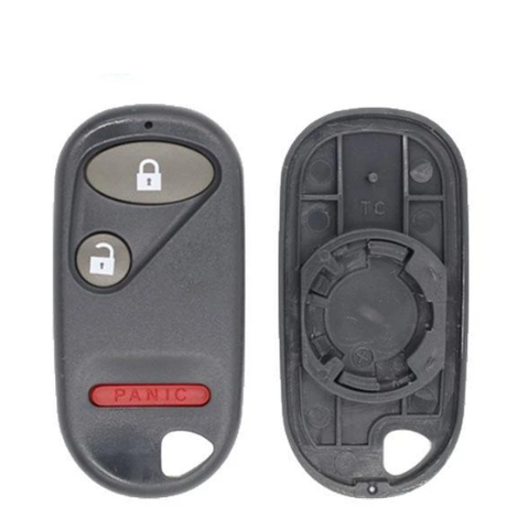 2002-2011 Honda / 3-Button Keyless Entry Remote Key SHELL (RHS-HON-103) - UHS Hardware 2002-2011 Honda / 3-Button Keyless Entry Remote Key SHELL (RHS-HON-103) - UHS Hardware
