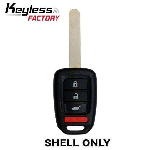 2014-2019 Honda / 4-Button Remote Head Key SHELL for MLBHLIK6-1T (RHS-HON-1473 ) - UHS Hardware 2014-2019 Honda / 4-Button Remote Head Key SHELL for MLBHLIK6-1T (RHS-HON-1473 ) - UHS Hardware