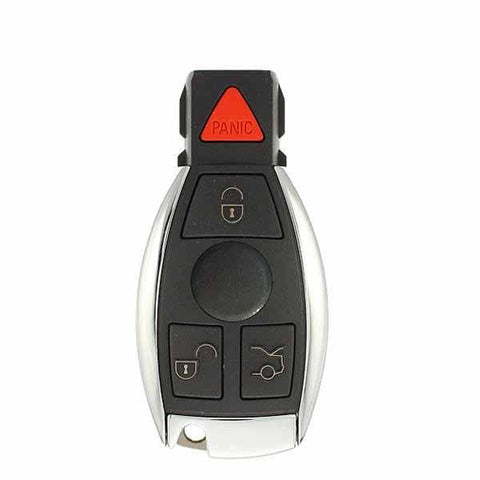 1997-2014 Mercedes Benz 4-Button Smart Key SHELLfor IYZ-3312 - UHS Hardware 1997-2014 Mercedes Benz 4-Button Smart Key SHELLfor IYZ-3312 - UHS Hardware