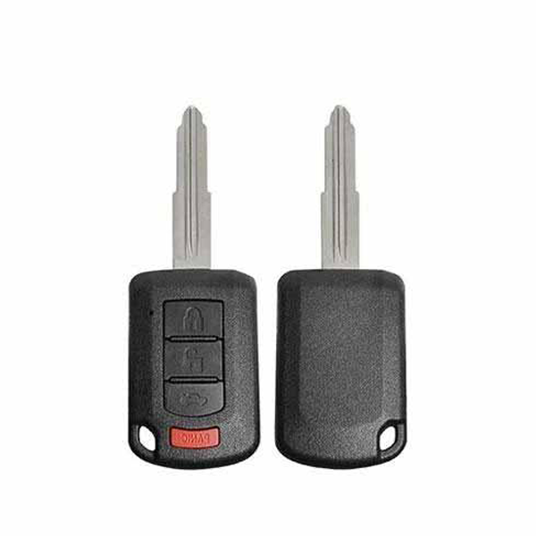 2016-2018 Mitsubishi / 4-Button Remote Head Key Shell / MIT3 / OUCJ166N (RHS-MIT-011) - UHS Hardware 2016-2018 Mitsubishi / 4-Button Remote Head Key Shell / MIT3 / OUCJ166N (RHS-MIT-011) - UHS Hardware