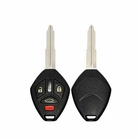2007-2012 Mitsubishi / 4-Button Remote Head Key Shell / MIT6 / OUCG8D-620M-A (RHS-MIT-012) - UHS Hardware 2007-2012 Mitsubishi / 4-Button Remote Head Key Shell / MIT6 / OUCG8D-620M-A (RHS-MIT-012) - UHS Hardware