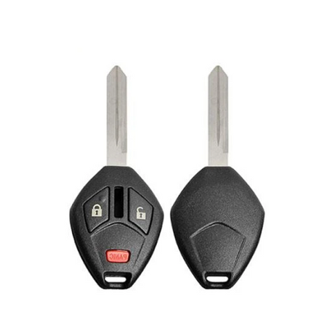 2006-2007 Mitsubishi / 3-Button Remote Head Key Shell / MIT6 / OUCG8D-620M-A (RHS-MIT-017) - UHS Hardware 2006-2007 Mitsubishi / 3-Button Remote Head Key Shell / MIT6 / OUCG8D-620M-A (RHS-MIT-017) - UHS Hardware