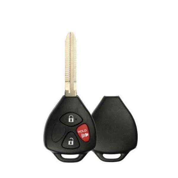 2005-2014 Toyota / Pontiac / Scion / 3-Button Remote Head Key Shell / TR47 / HYQ12BBY HYQ12BDC (RHS-TOY-137) - UHS Hardware 2005-2014 Toyota / Pontiac / Scion / 3-Button Remote Head Key Shell / TR47 / HYQ12BBY HYQ12BDC (RHS-TOY-137) - UHS Hardware
