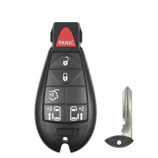 2008-2017 Chrysler / Dodge / VW /Jeep / 6-Button Fobik / M3N5WY783X / (RK-CHY-FBK-6) - UHS Hardware 2008-2017 Chrysler / Dodge / VW /Jeep / 6-Button Fobik / M3N5WY783X / (RK-CHY-FBK-6) - UHS Hardware