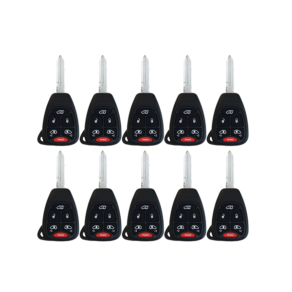 2004-2007 Dodge Chrysler / 6-Button Remote Head Key / M3N5WY72XX (AFTERMARKET) (BUNDLE OF 10) - UHS Hardware 2004-2007 Dodge Chrysler / 6-Button Remote Head Key / M3N5WY72XX (AFTERMARKET) (BUNDLE OF 10) - UHS Hardware