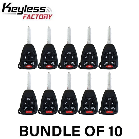 2004-2007 Dodge Chrysler / 6-Button Remote Head Key / M3N5WY72XX (AFTERMARKET) (BUNDLE OF 10) - UHS Hardware 2004-2007 Dodge Chrysler / 6-Button Remote Head Key / M3N5WY72XX (AFTERMARKET) (BUNDLE OF 10) - UHS Hardware